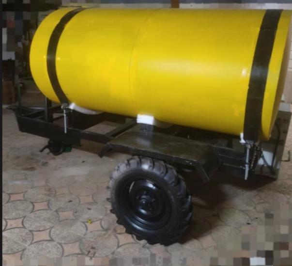 تانکر یا مخزن چرخ‌دار