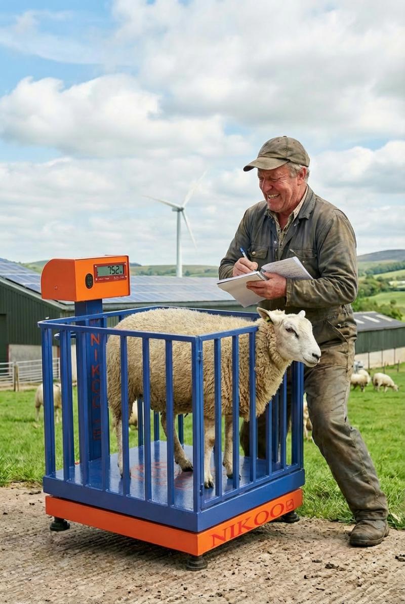 انقلاب در صنعت مرغداری ایران با باسکول توزین طیور نیکو