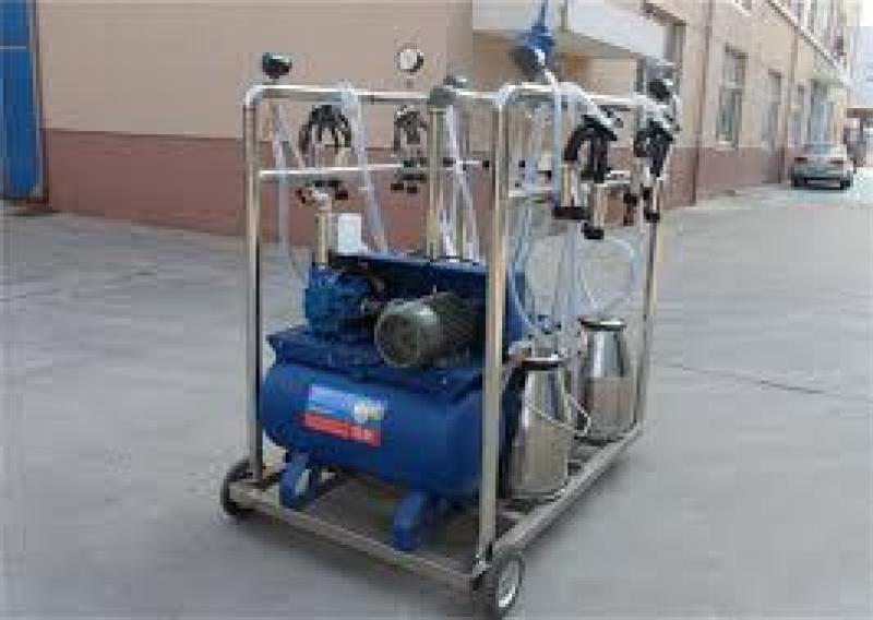 شیردوش سیار گاو دو واحد دو بیدون