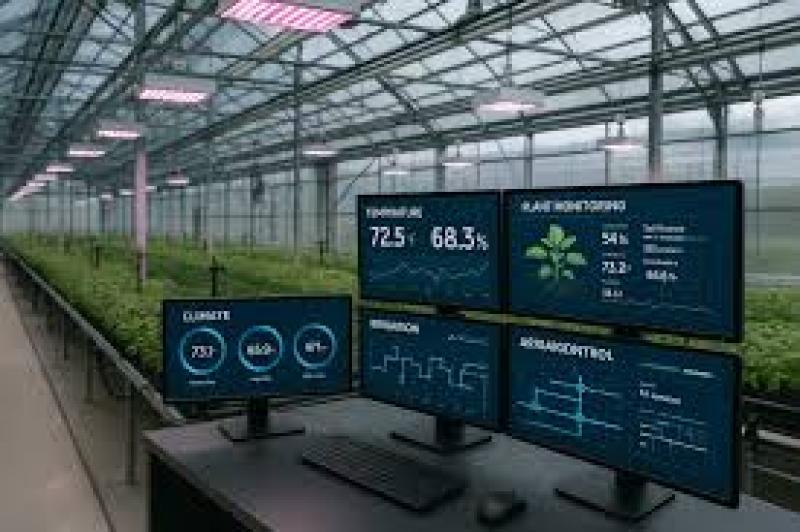 سیستم هوشمند کنترل اقلیم گلخانه