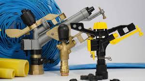 معرفی انواع آبپاش بارانی | تفنگی، پلیمری، آلومینیومی