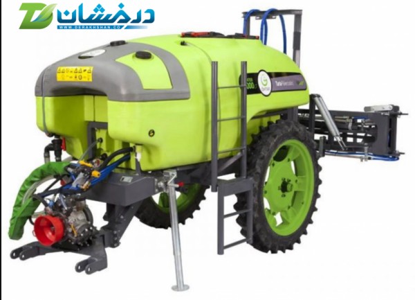 سمپاش درخشان 2000 لیتری زراعی بوم دار تمام هیدرولیک با بوم 18 متر