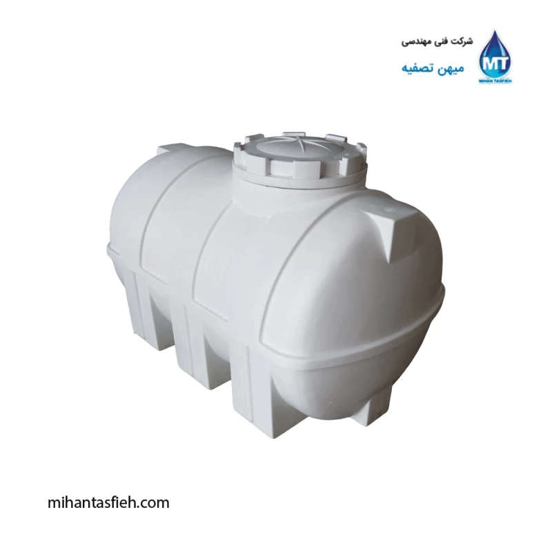 مخزن 800 لیتری افقی کرکره ای تک لایه مجتمع پلاستیک طبرستان