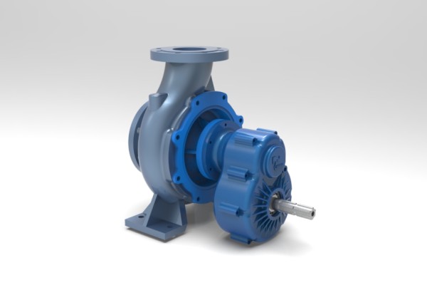 پمپِ آب با گیربکس سرخود 1 به 4 (2000 دور) برای آبیاری