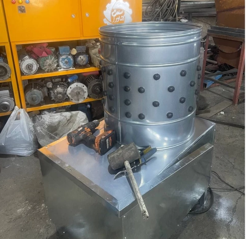 دستگاه پرکن استیل مرغ و بلدرچین