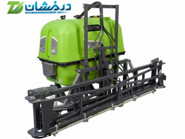 سمپاش درخشان 600 لیتری زراعی با بوم 16 متر