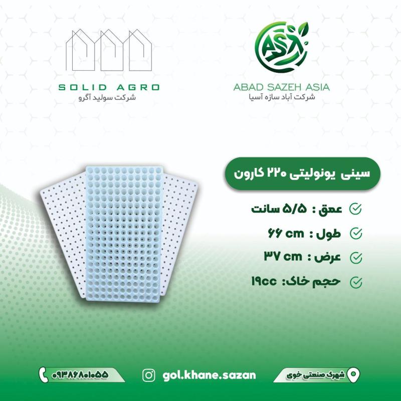 سینی نشا یونولیتی 220 حفره کارون