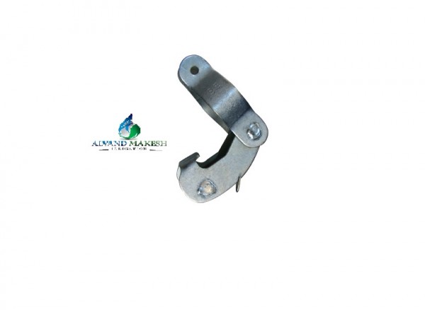 بست و قلاب فلزی گالوانیزه 2 اینچ