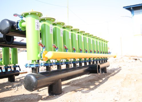 فیلتر توری 8 اینچ 75 سانتی نیمه اتومات