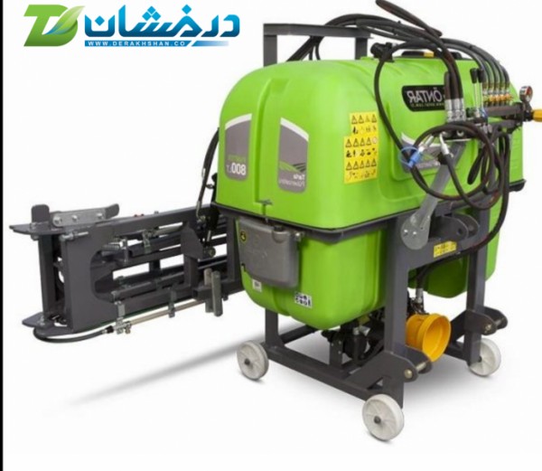 سمپاش درخشان 800 لیتری زراعی با بوم 12 و 14 و 16 و 18 متر