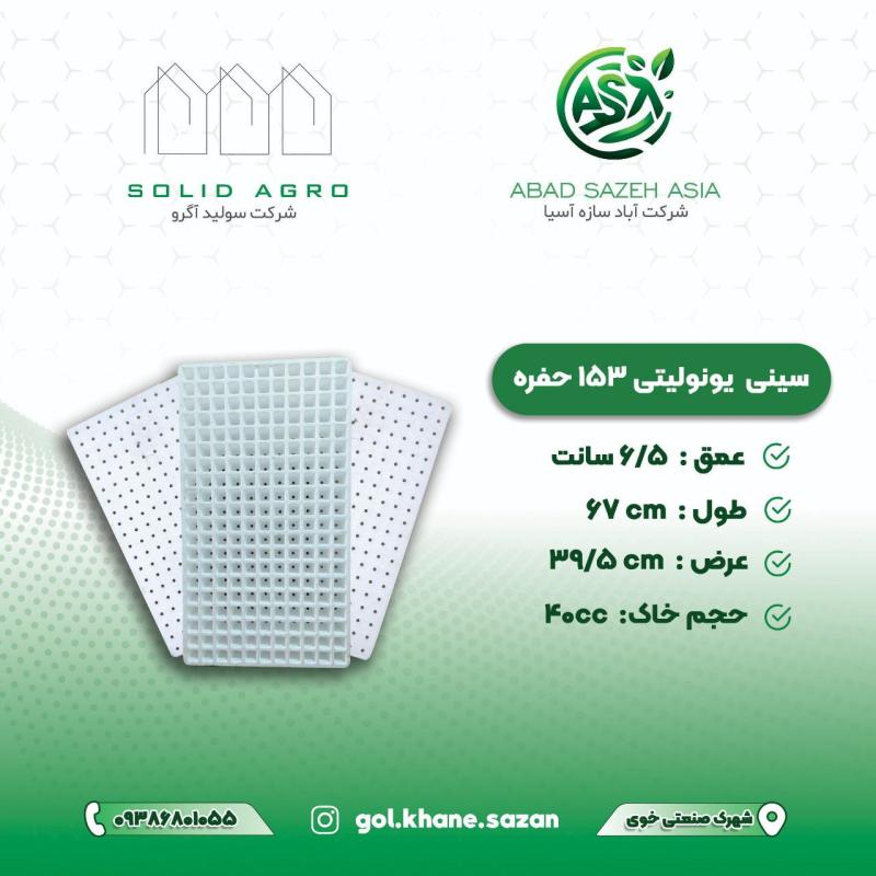 سینی نشا یونولیتی 153 حفره