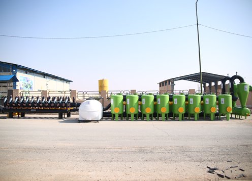 سیستم فیلتراسیون تمام اتوماتیک با فیلترهای دیسکی جکدار