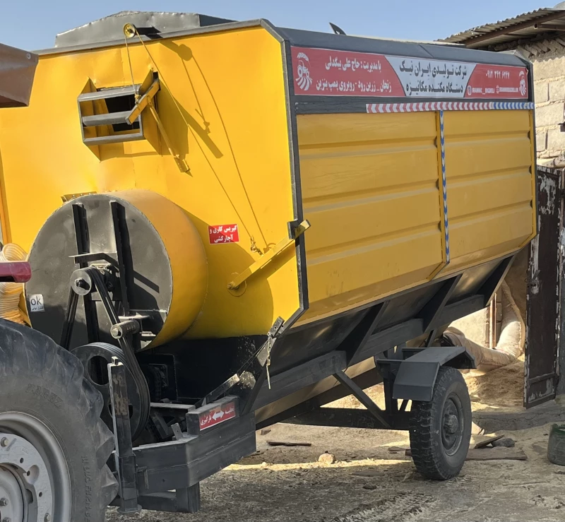 دستگاه مکنده کاه