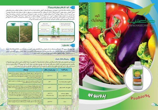 کود بیولوژیک پروبیو 96( باسیلوس سوبتیلیس) بایوران