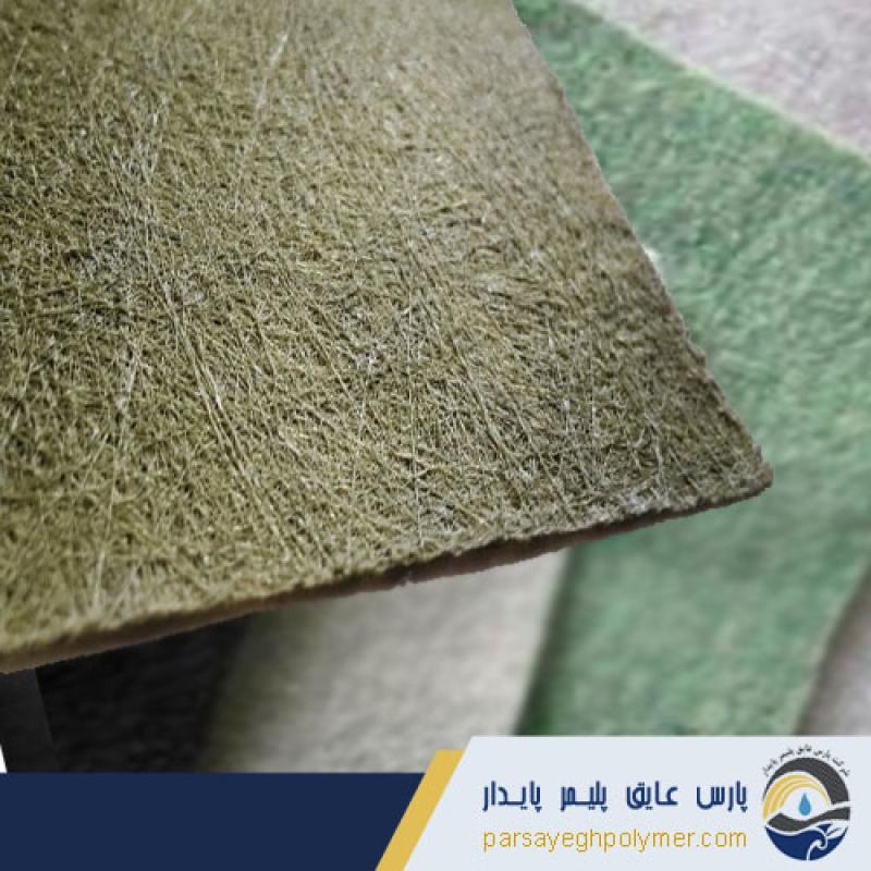 ژئوتکستایل 300 گرم پلی استر رنگی