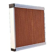 پد سلولزی گلخانه همراه قاب گالوانیزه