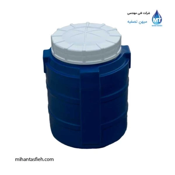 مخزن انبساط 80 لیتری سه لایه فوم دار آبی مجتمع پلاستیک طبرستان