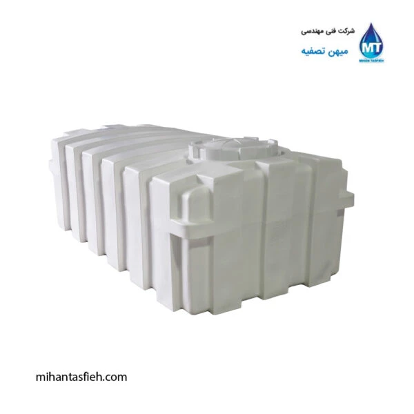 مخزن 1500 لیتری مکعبی افقی تک لایه مجتمع پلاستیک طبرستان
