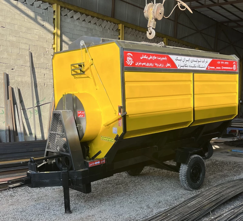 دستگاه مکنده کاه