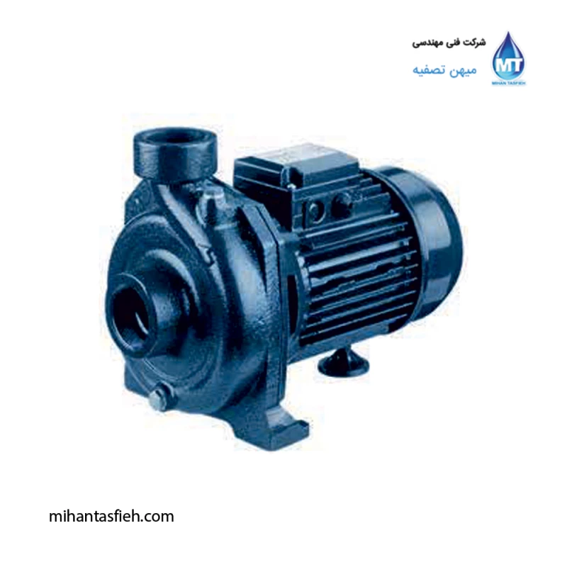 الکتروپمپ سانتریفوژ تک پروانه چدنی 1 اسب تکفاز آبارا مدل CMB1.00M