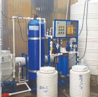 دستگاه تصفیه آب صنعتی با ظرفیت 25000 لیتر